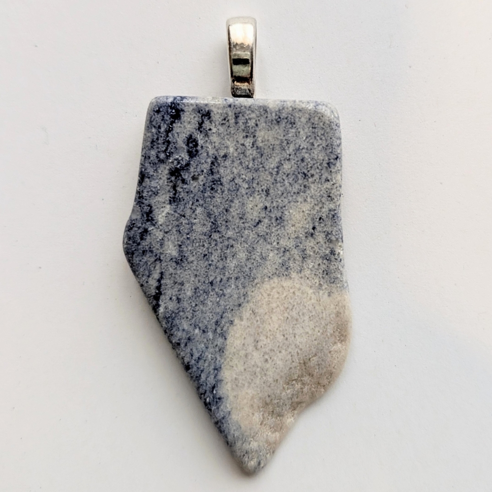 Nevada state shaped Sodalite Pendant.